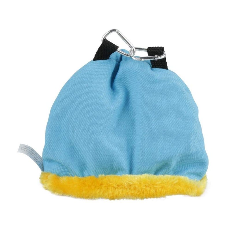 Litewoo Bird Hammock Nest Plush Warm Hanging Tent Pet Parrot Swing Bed Cave Cage for Parakeet Canary Cockatiel Lovebird Hamster Random Color (Small) - Image 3